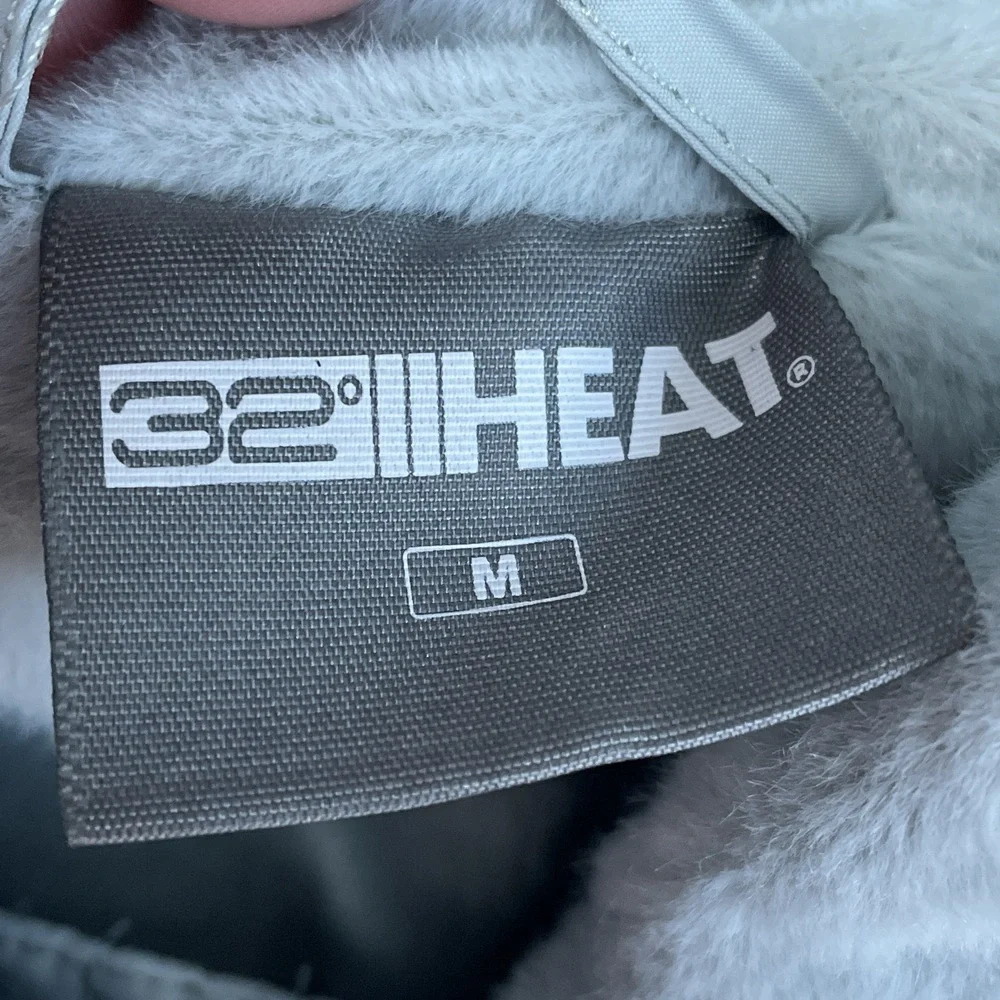 32 Degrees Women's M Puffer Jacket Green Polyester c0347 - Picture 3 of 8